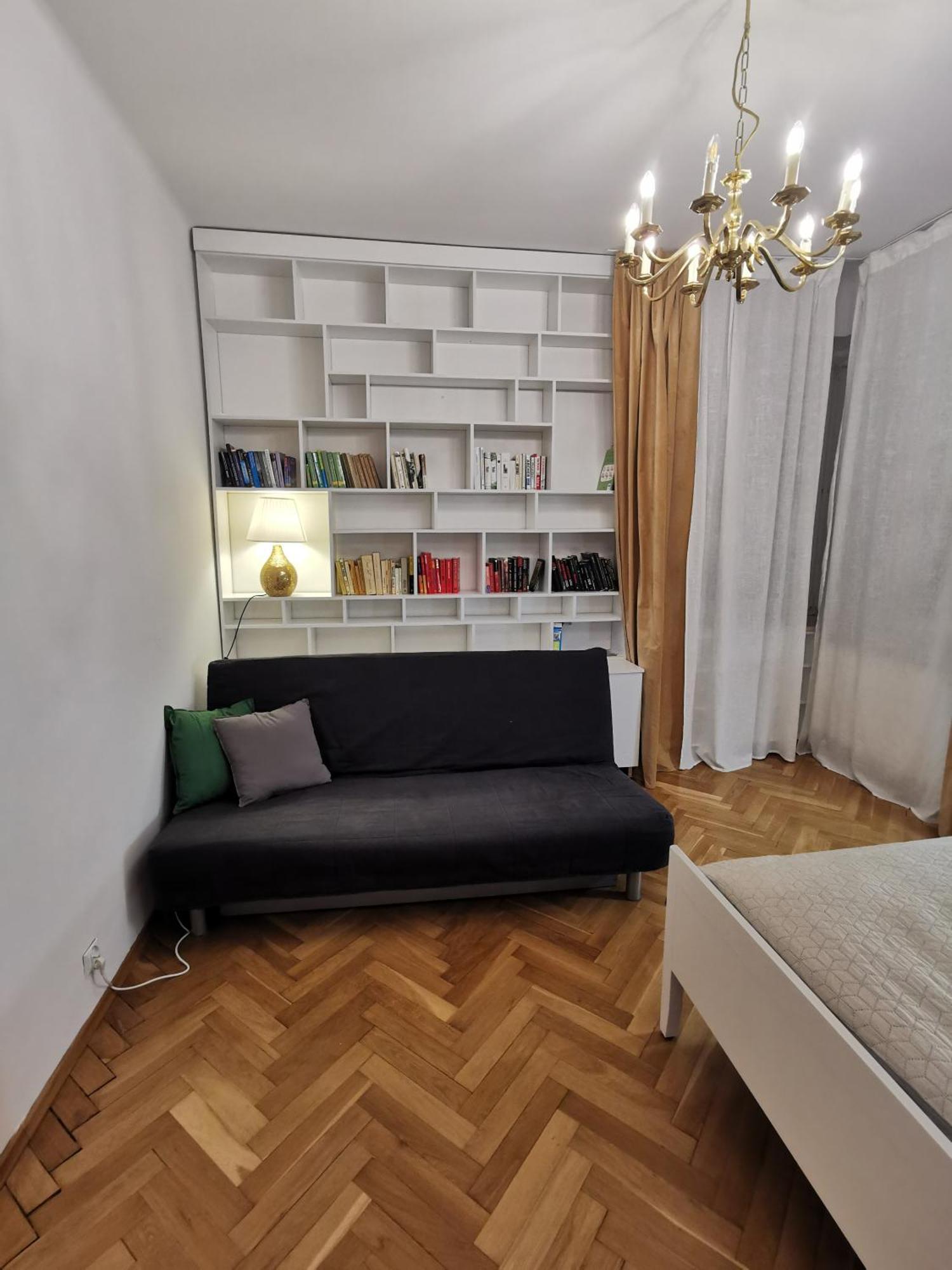 Cozy Spacious Apartment With Balcony Cracovia Exterior foto