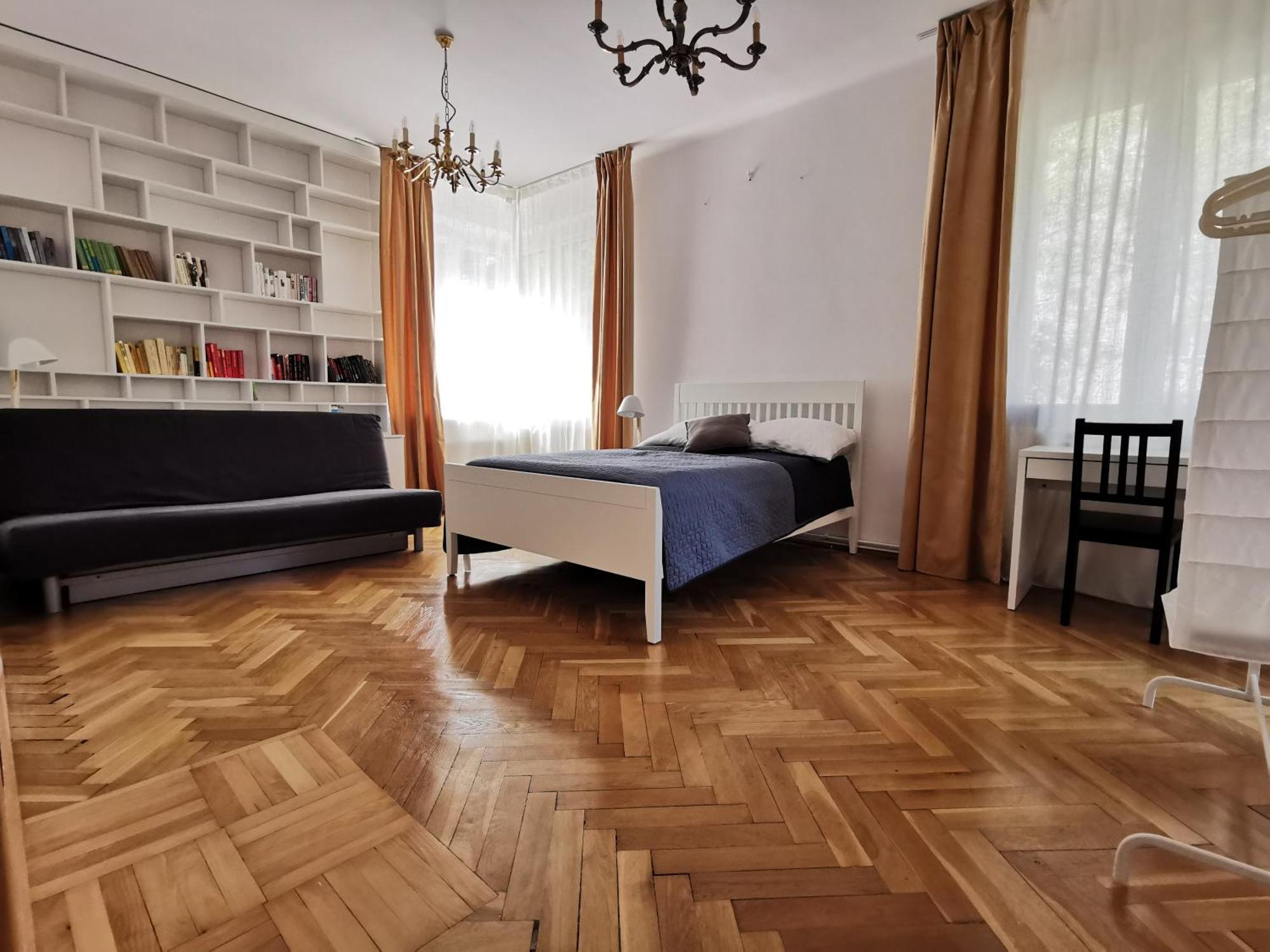 Cozy Spacious Apartment With Balcony Cracovia Exterior foto